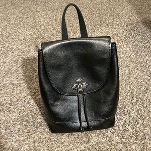 Black Patricia Nash backpack drawstring